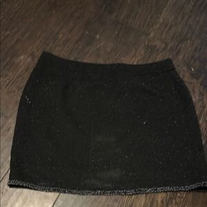 Elegant Black Mini Skirt